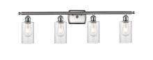 Innovations Lighting 516-4W-SN-G804 - Clymer - 4 Light - 34 inch - Brushed Satin Nickel - Bath Vanity Light