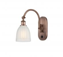 Innovations Lighting 518-1W-AC-G441 - Brookfield - 1 Light - 6 inch - Antique Copper - Sconce