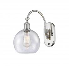 Innovations Lighting 518-1W-PN-G124-8 - Athens - 1 Light - 8 inch - Polished Nickel - Sconce