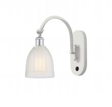 Innovations Lighting 518-1W-WPC-G441 - Brookfield - 1 Light - 6 inch - White Polished Chrome - Sconce