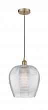 Innovations Lighting 616-1P-AB-G462-12-LED - Norfolk - 1 Light - 12 inch - Antique Brass - Cord hung - Mini Pendant