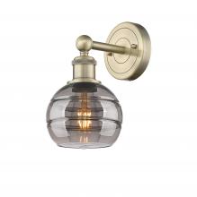 Innovations Lighting 616-1W-AB-G556-6SM - Rochester - 1 Light - 6 inch - Antique Brass - Sconce