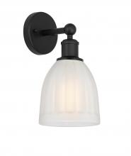 Innovations Lighting 616-1W-BK-G441 - Brookfield - 1 Light - 6 inch - Matte Black - Sconce