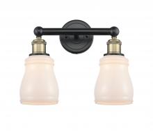 Innovations Lighting 616-2W-BAB-G391 - Ellery - 2 Light - 14 inch - Black Antique Brass - Bath Vanity Light