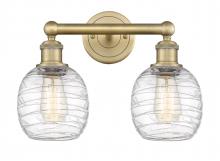 Innovations Lighting 616-2W-BB-G1013 - Belfast - 2 Light - 15 inch - Brushed Brass - Bath Vanity Light