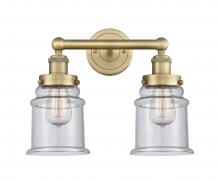 Innovations Lighting 616-2W-BB-G184 - Canton - 2 Light - 15 inch - Brushed Brass - Bath Vanity Light