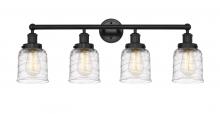 Innovations Lighting 616-4W-BK-G513 - Bell - 4 Light - 32 inch - Matte Black - Bath Vanity Light