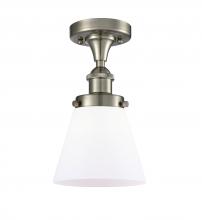 Innovations Lighting 916-1C-SN-G61-LED - Cone - 1 Light - 6 inch - Brushed Satin Nickel - Flush Mount