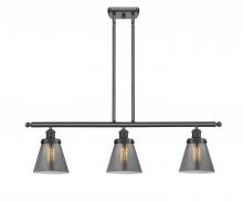 Innovations Lighting 916-3I-BK-G63-LED - Cone - 3 Light - 36 inch - Matte Black - Stem Hung - Island Light