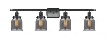 Innovations Lighting 916-4W-BK-G53 - Bell - 4 Light - 36 inch - Matte Black - Bath Vanity Light