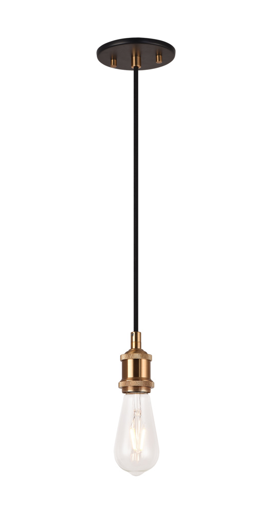 Bulstrode&#39;s Workshop Aged Gold Brass Pendant