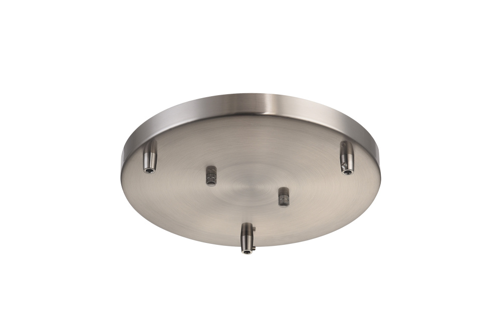 Multi Ceiling Canopy (Line Voltage) Brushed Nickel Canopy
