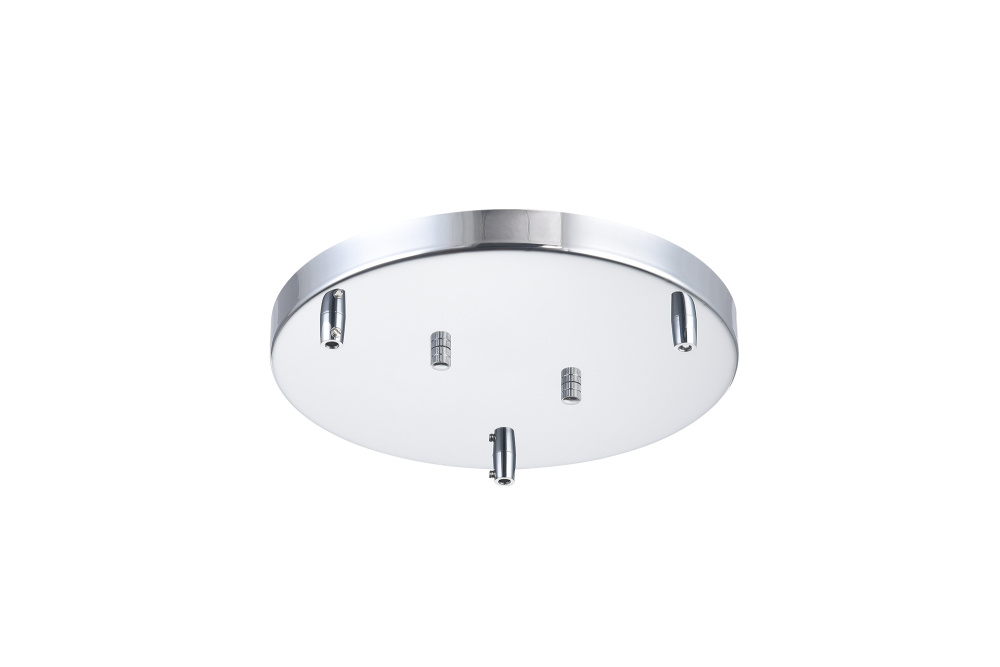 Multi Ceiling Canopy (Line Voltage) Chrome Canopy