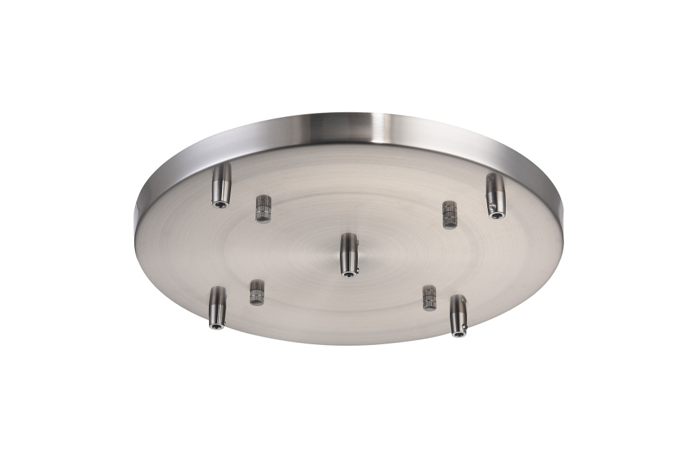 Multi Ceiling Canopy (Line Voltage) Brushed Nickel Canopy