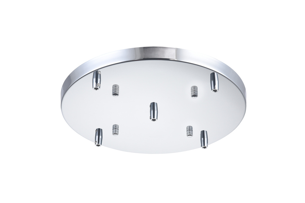 Multi Ceiling Canopy (Line Voltage) Chrome Canopy