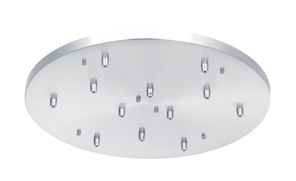 Multi Ceiling Canopy (Line Voltage) Chrome Canopy