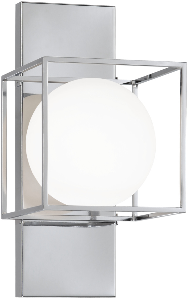 Squircle Chrome Wall Sconce
