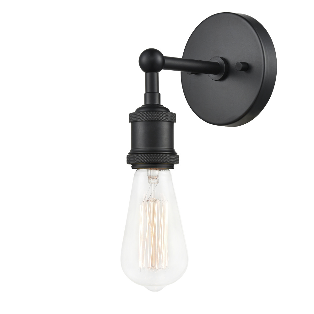 Bulstrode&#39;s Workshop Black Wall Sconce