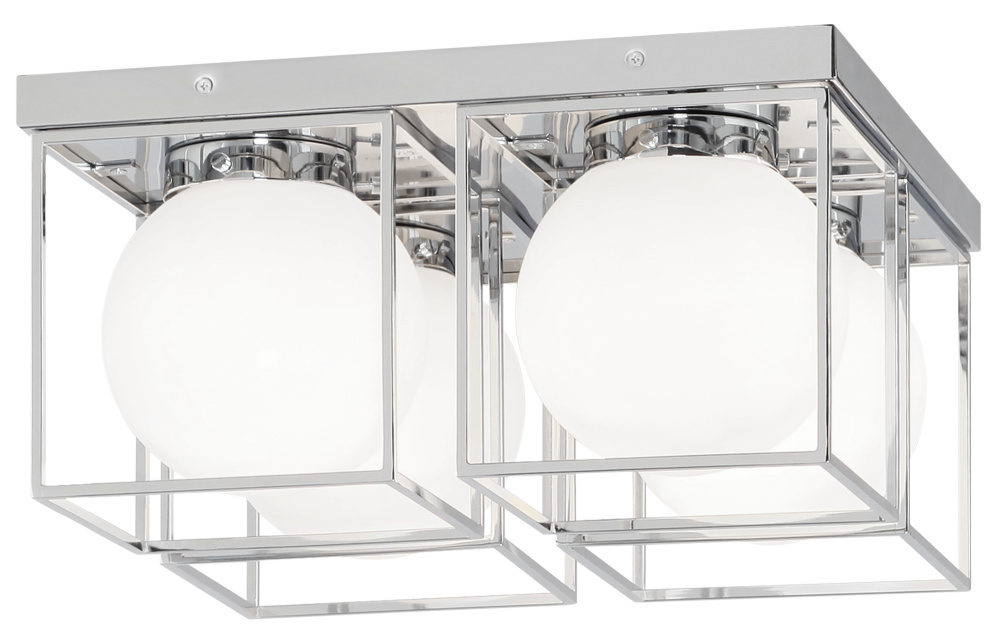 Squircle Chrome Ceiling Mount