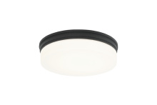 Matteo Lighting M10901MB - Circian Matte Black Flush Mounts