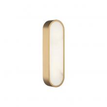 Matteo Lighting W05916AG - 1 LT 16"W "Marblestone" Aged Gold Wall Sconce