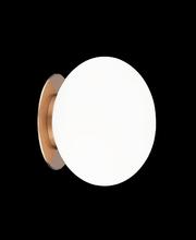 Matteo Lighting WX12101AGOP - Mayu Aged Gold Brass Wall Sconce / Ceiling Mount