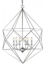 Matteo Lighting C59606SV - Diamond Pendant