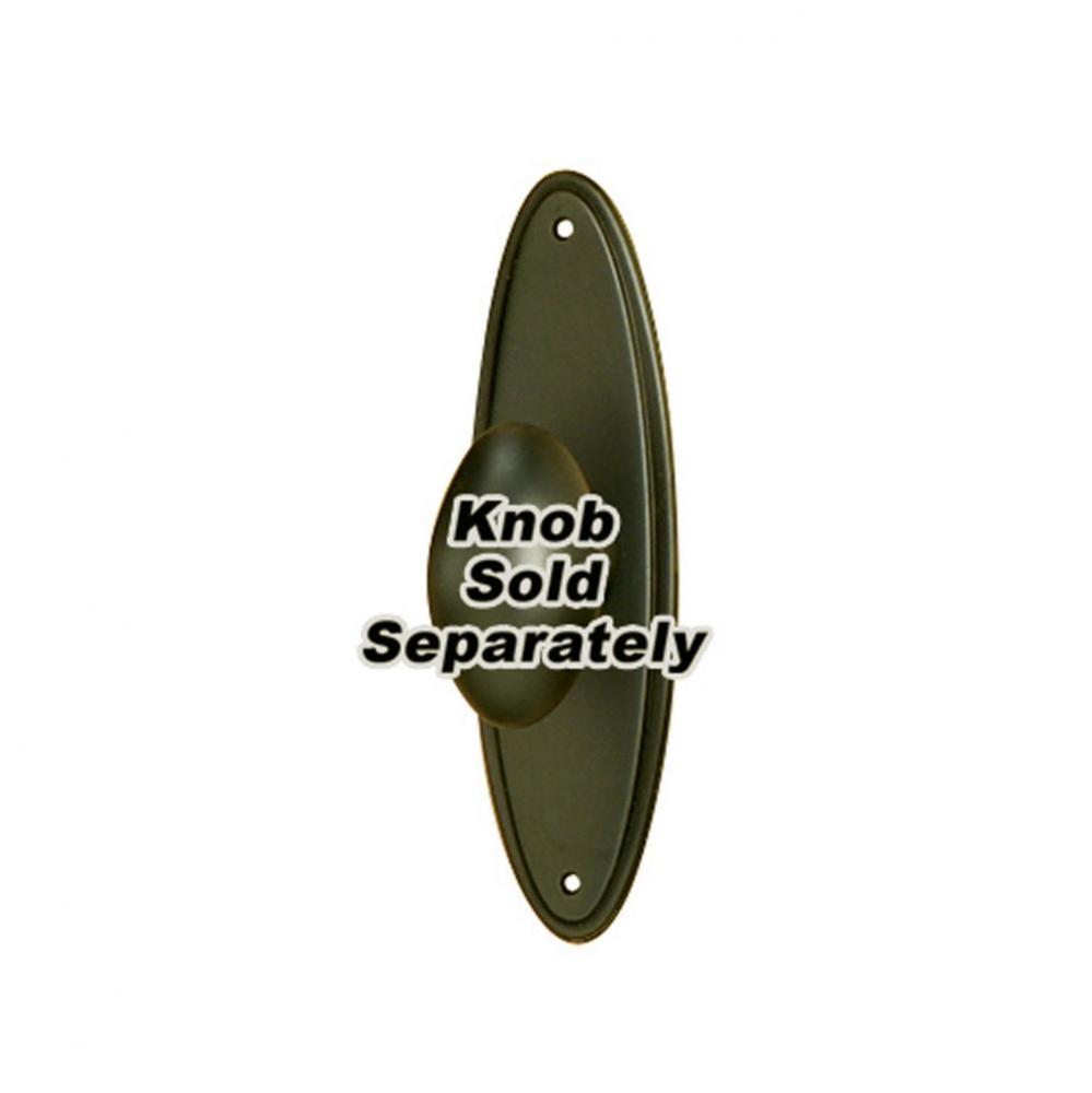 3&apos;&apos; Oval Escutcheon