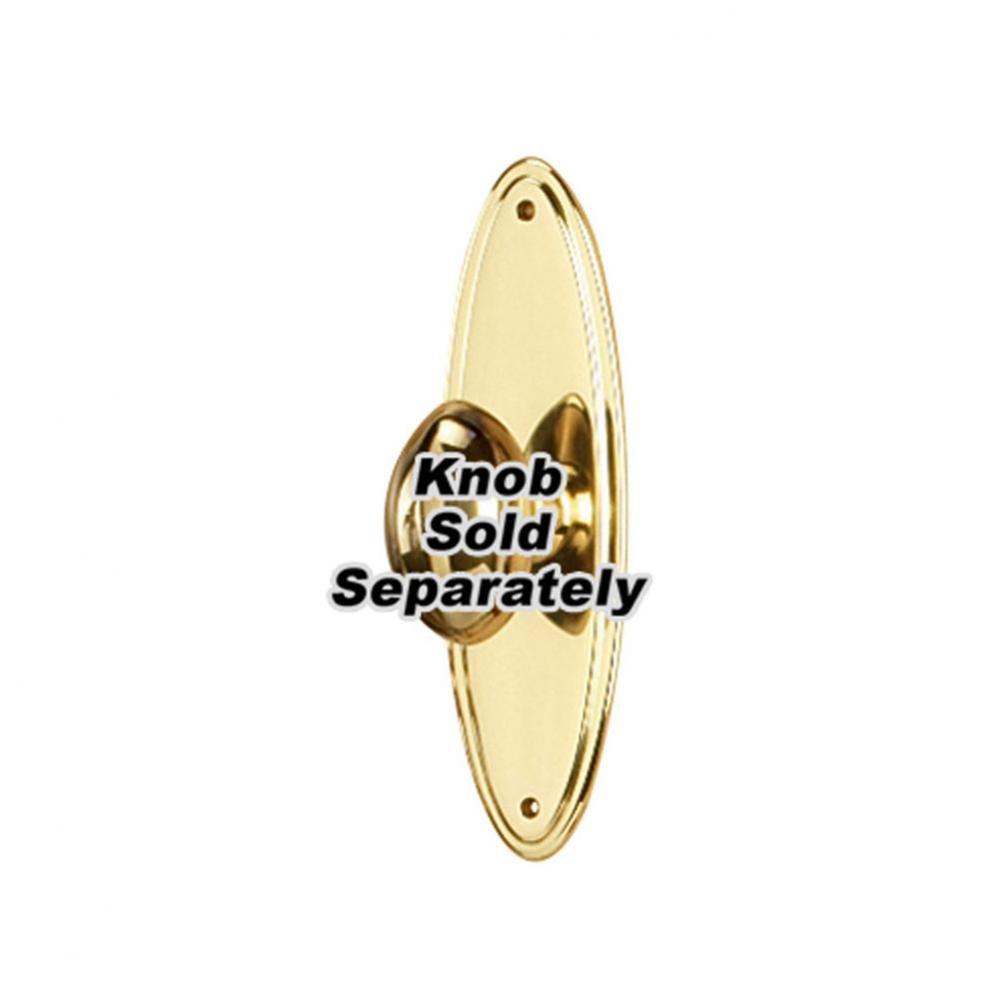 3&apos;&apos; Oval Escutcheon