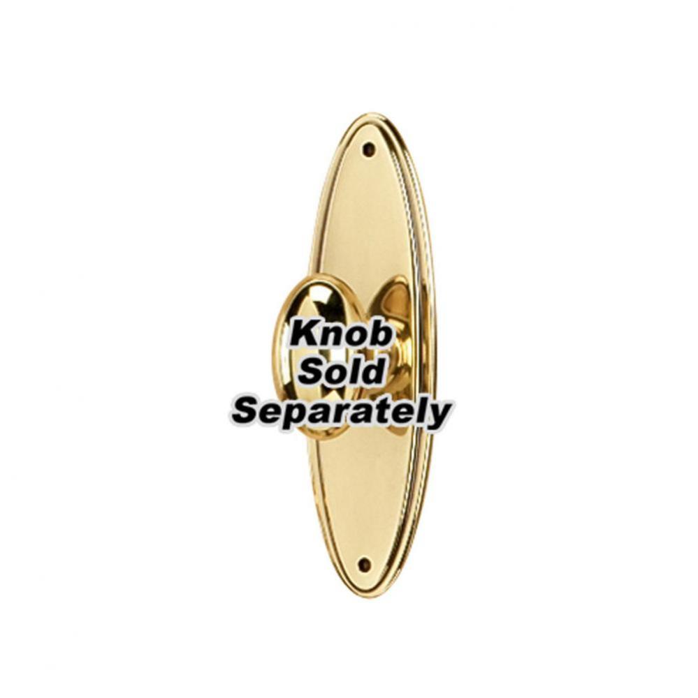 3&apos;&apos; Oval Escutcheon