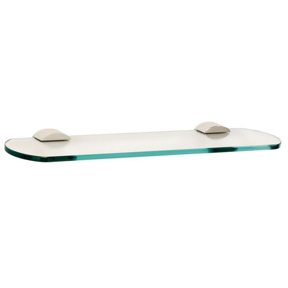 18&apos;&apos; Glass Shelf W/Brackets