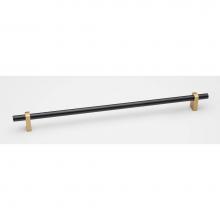 Alno A2801-12-CHP/MB - 12'' Pull Smooth Bar