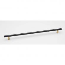 Alno A2802-18-CHP/MB - 18'' Pull Smooth Bar