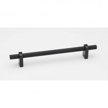 Alno A2901-6-MB - 6'' Pull Knurled Bar