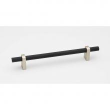 Alno A2901-6-MN/MB - 6'' Pull Knurled Bar