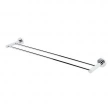 Alno A8325-24-PC - 24'' Double Towel Bar