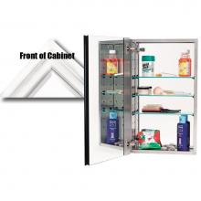 Alno MC30244-W - Stainless Steel Cabinet