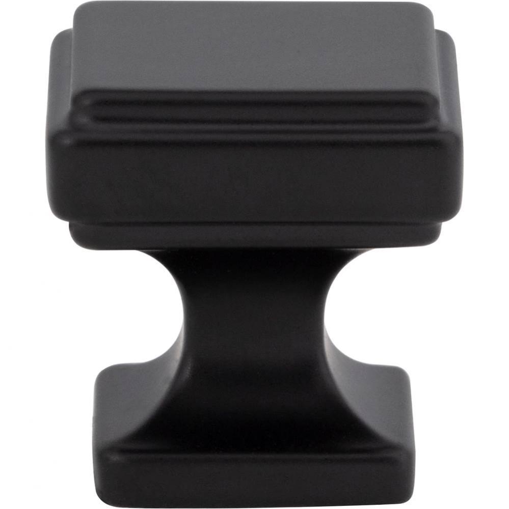 Kate Knob 1 1/8 Inch Matte Black