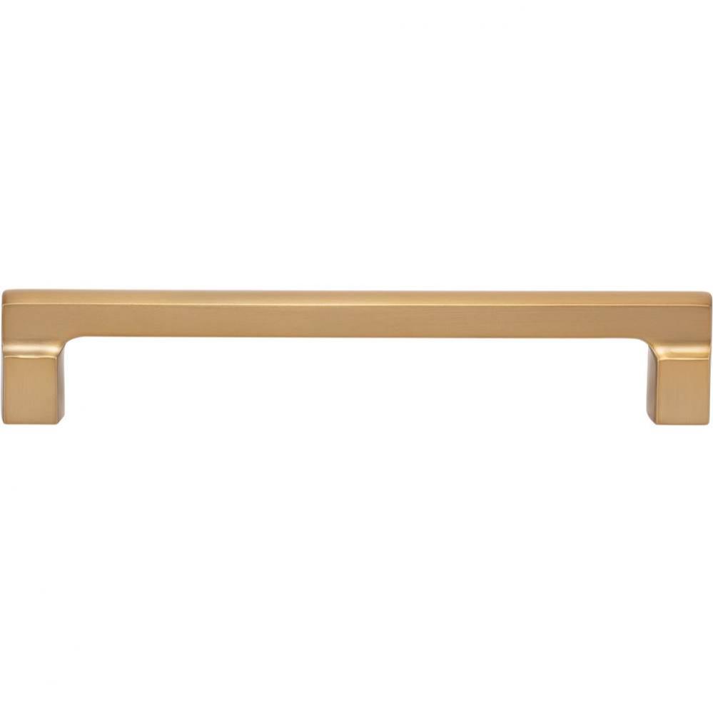 Reeves Pull 6 5/16 Inch (c-c) Warm Brass