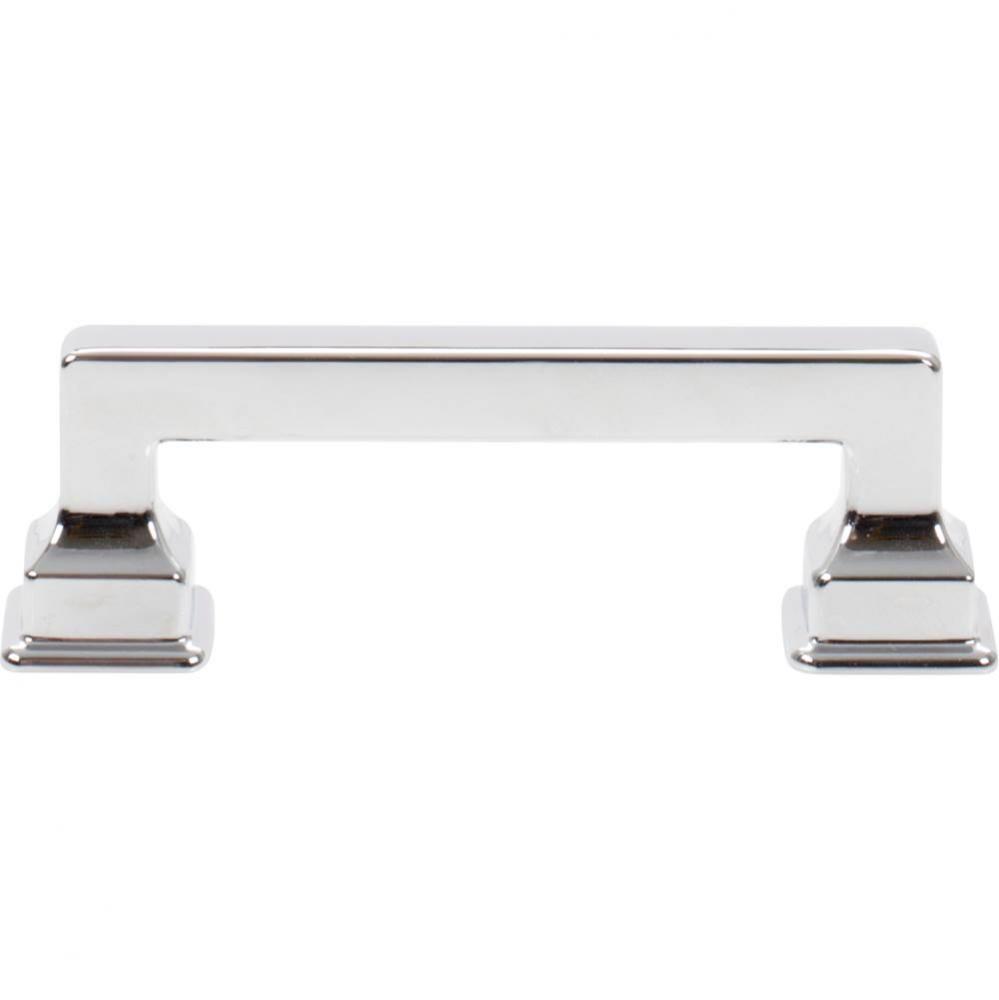 Erika Pull 3 Inch (c-c) Polished Chrome