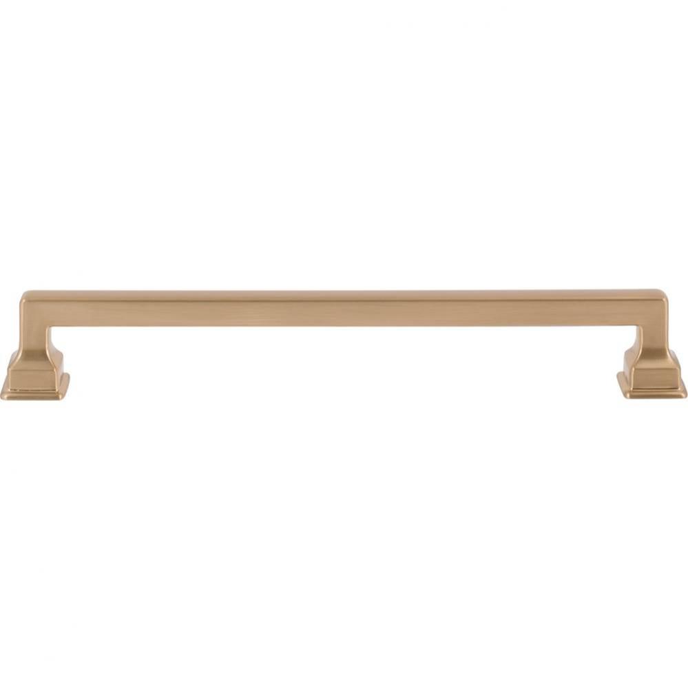 Erika Pull 7 9/16 Inch (c-c) Warm Brass