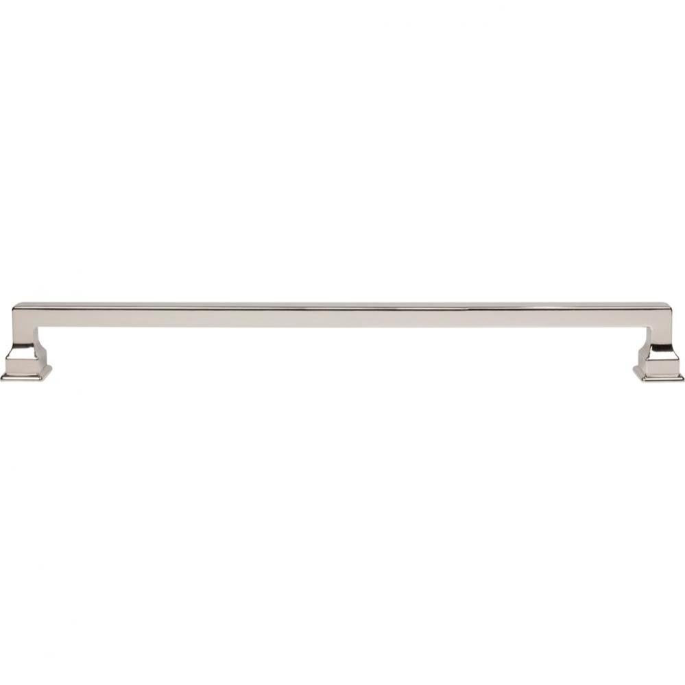 Erika Appliance Pull 18 Inch (c-c) Polished Nickel