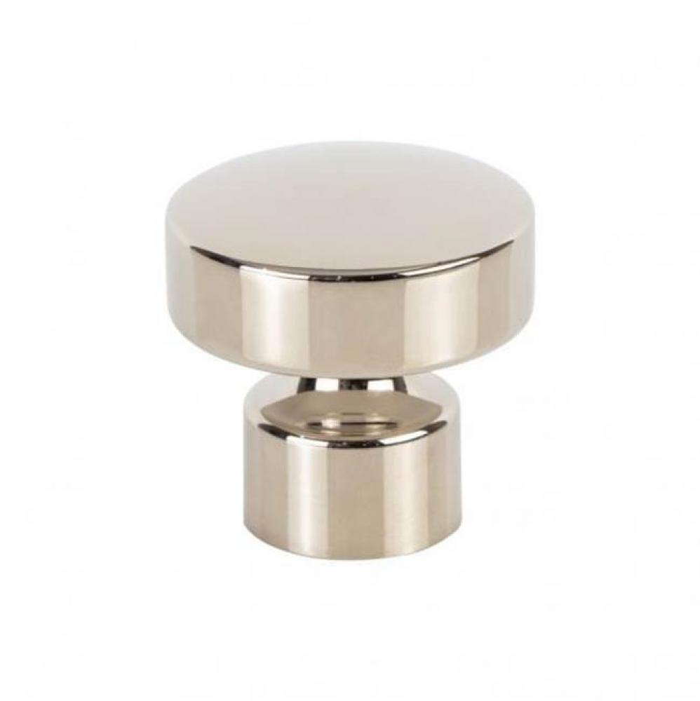 Lennox Knob 1 1/4 Inch Polished Nickel