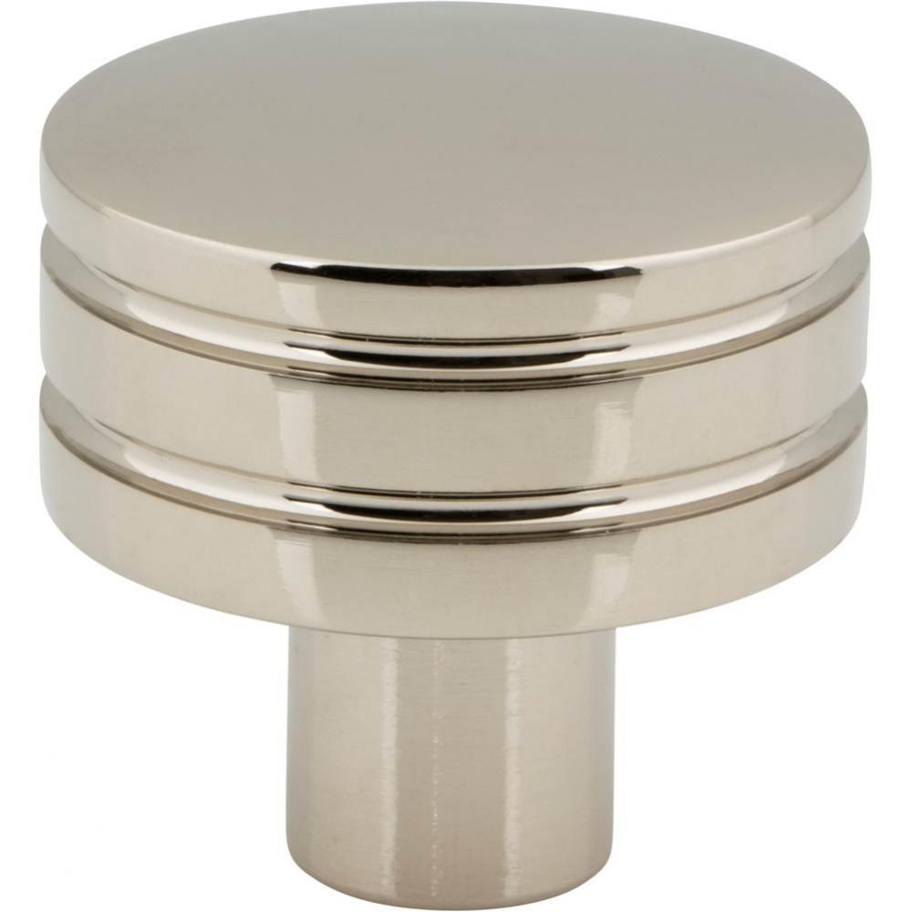 Griffith Knob 1 1/4 Inch Polished Nickel