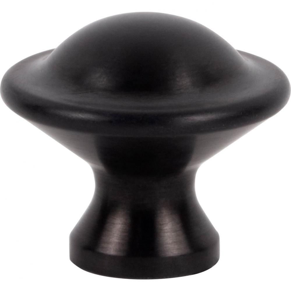 Torrance Knob 1 1/8 Inch Matte Black