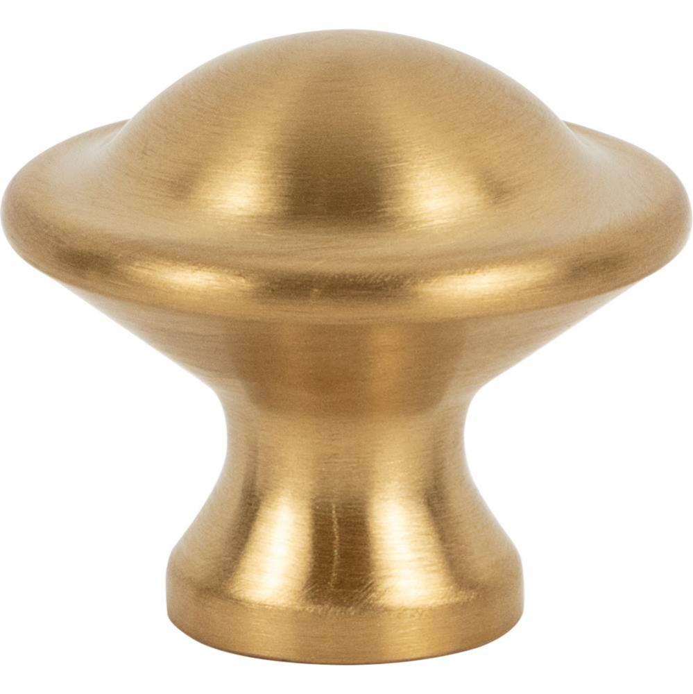 Torrance Knob 1 1/8 Inch Matte Gold