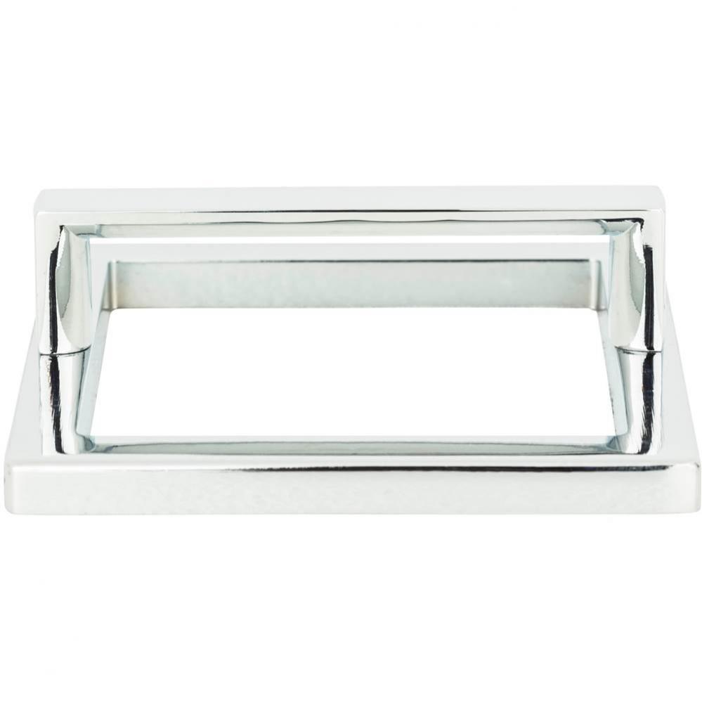 Tableau  Square Base and Top 3 Inch (c-c) Polished Chrome