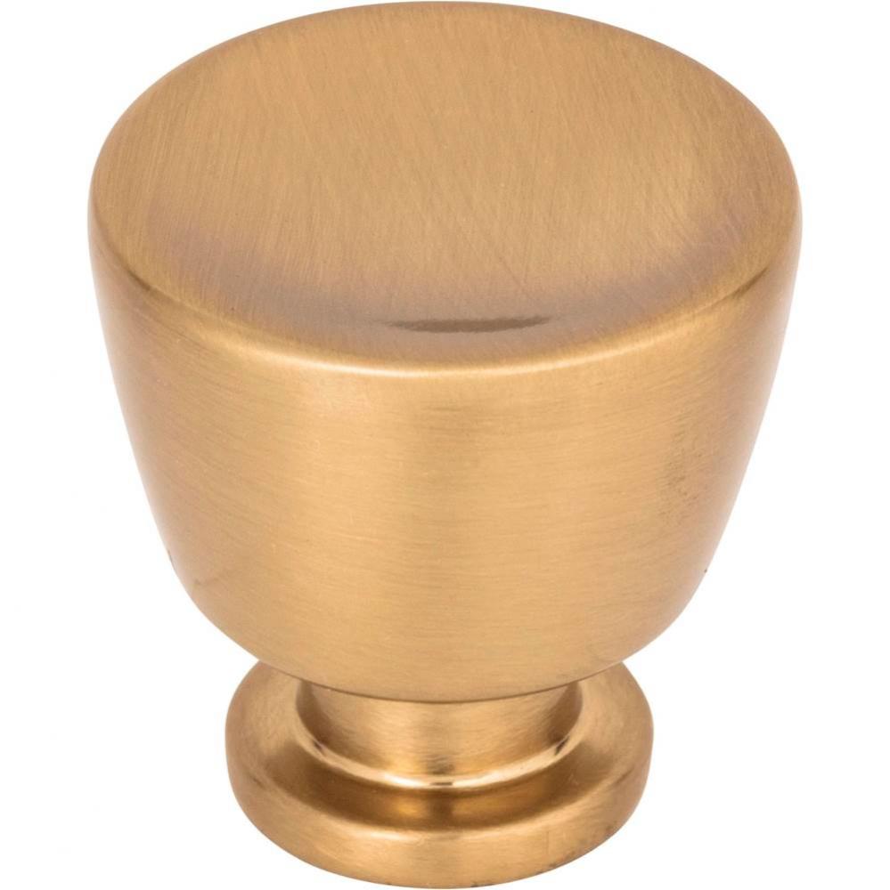 Conga Knob 1 1/8 inch Warm Brass