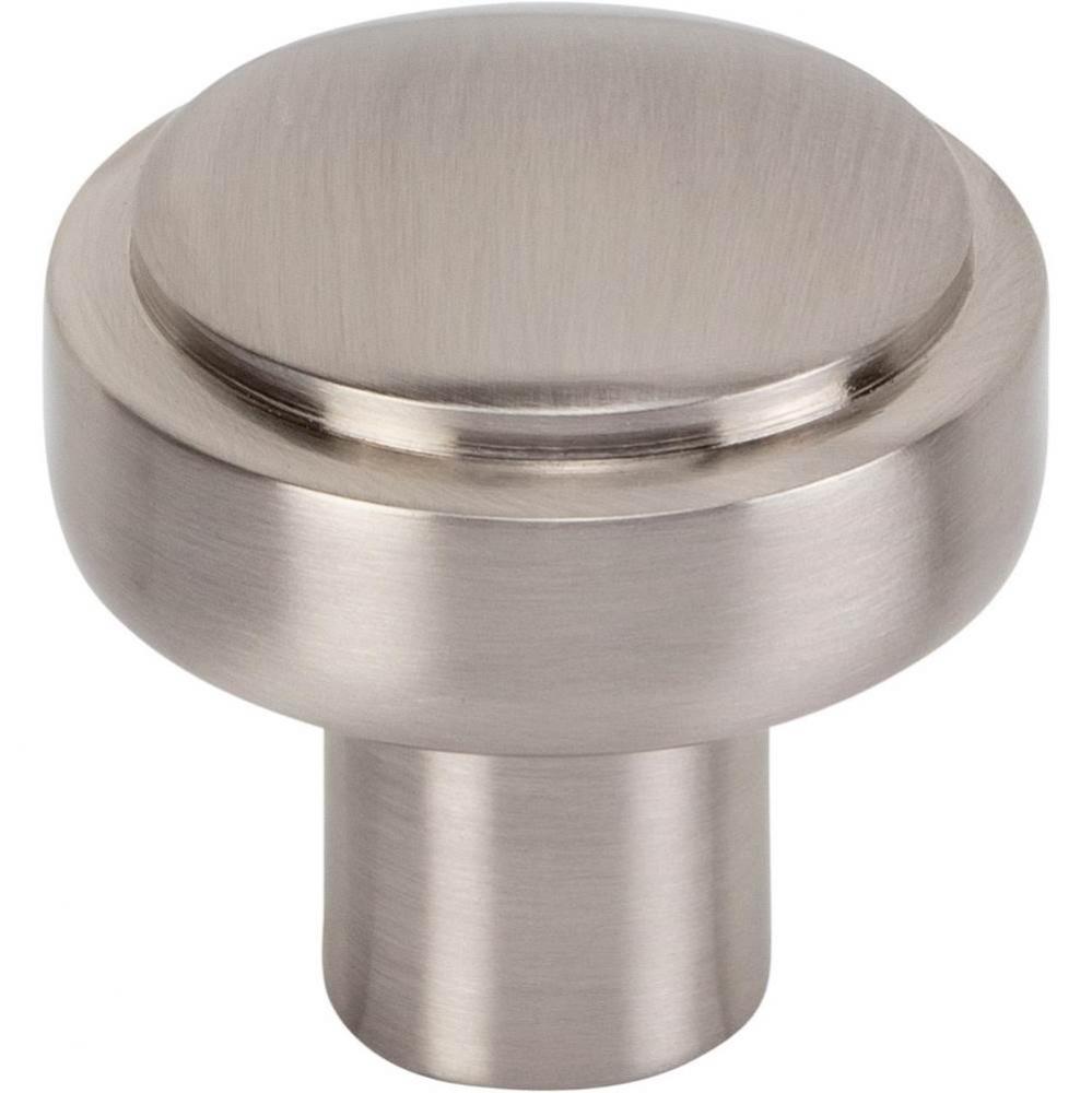 Kayden Knob 1 1/4 Inch Brushed Nickel