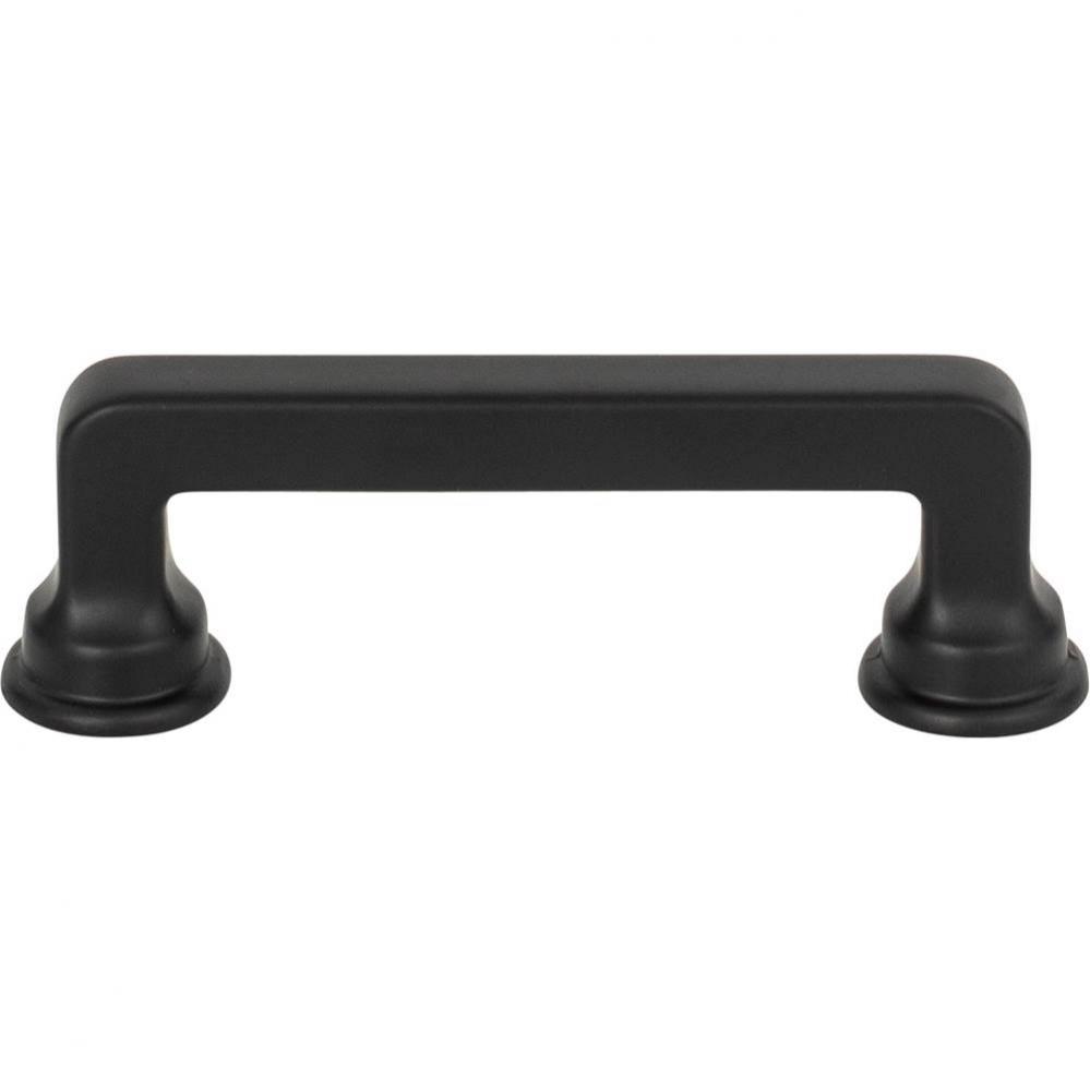 Oskar Pull 3 Inch (c-c) Matte Black